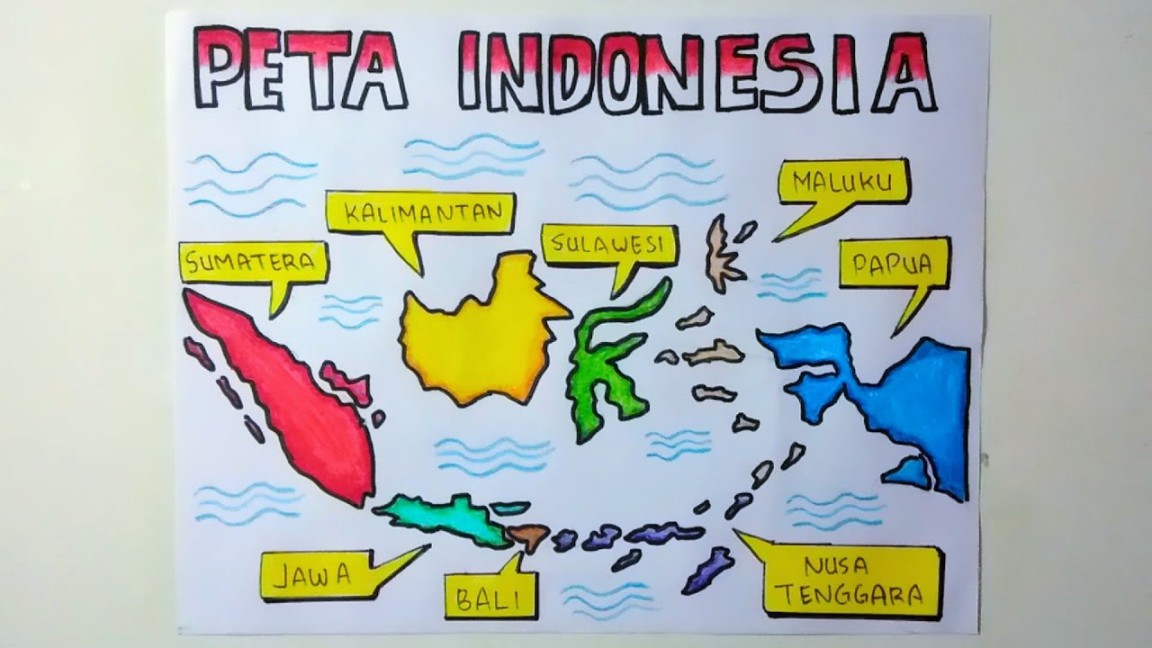 Cara membuat peta indonesia - PETA INDONESIA