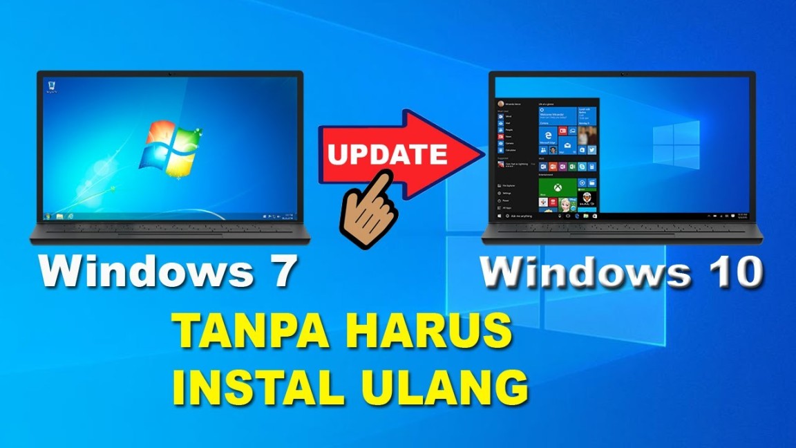 Cara Update Windows  Ke Windows  Online  Tanpa Harus Instal Ulang