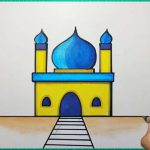 Belajar Menggambar Masjid Dengan Mudah: Tutorial Sederhana