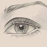 Cara Mudah Menggambar Mata Dengan Detail