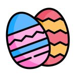 Tutorial Mudah Menggambar Telur Paskah