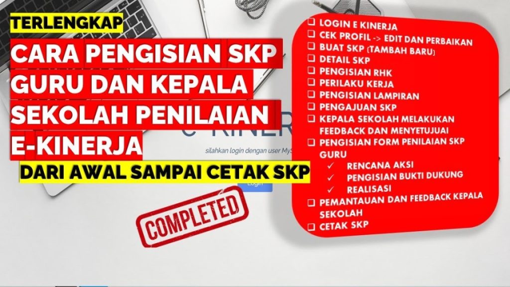 Tips Mudah Mengisi E-Kinerja Guru