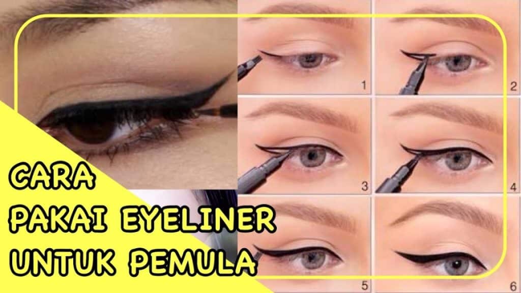 Tips Mudah Memakai Eyeliner Untuk Pemula